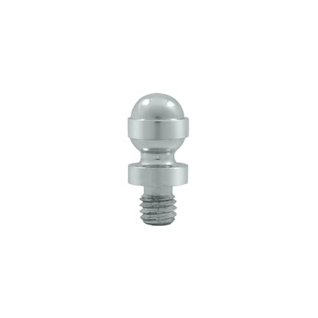 Deltana CHAT26 Acorn Tip Cabinet Finial Polished Chrome, 10PK CHAT26-XCP10
